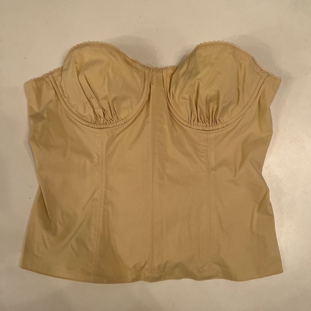 NW DANIELLE BERNSTEIN - UNDERWIRE CORSET IN TAUPE